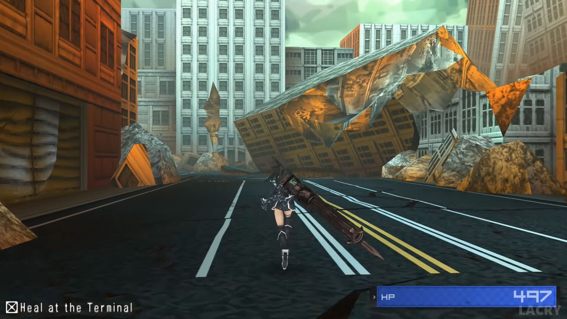 Screenshot for Black Rock Shooter: The Game