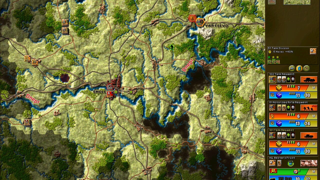 Screenshot for Kharkov: Disaster on the Donets - Across the Dnepr: Second Edition