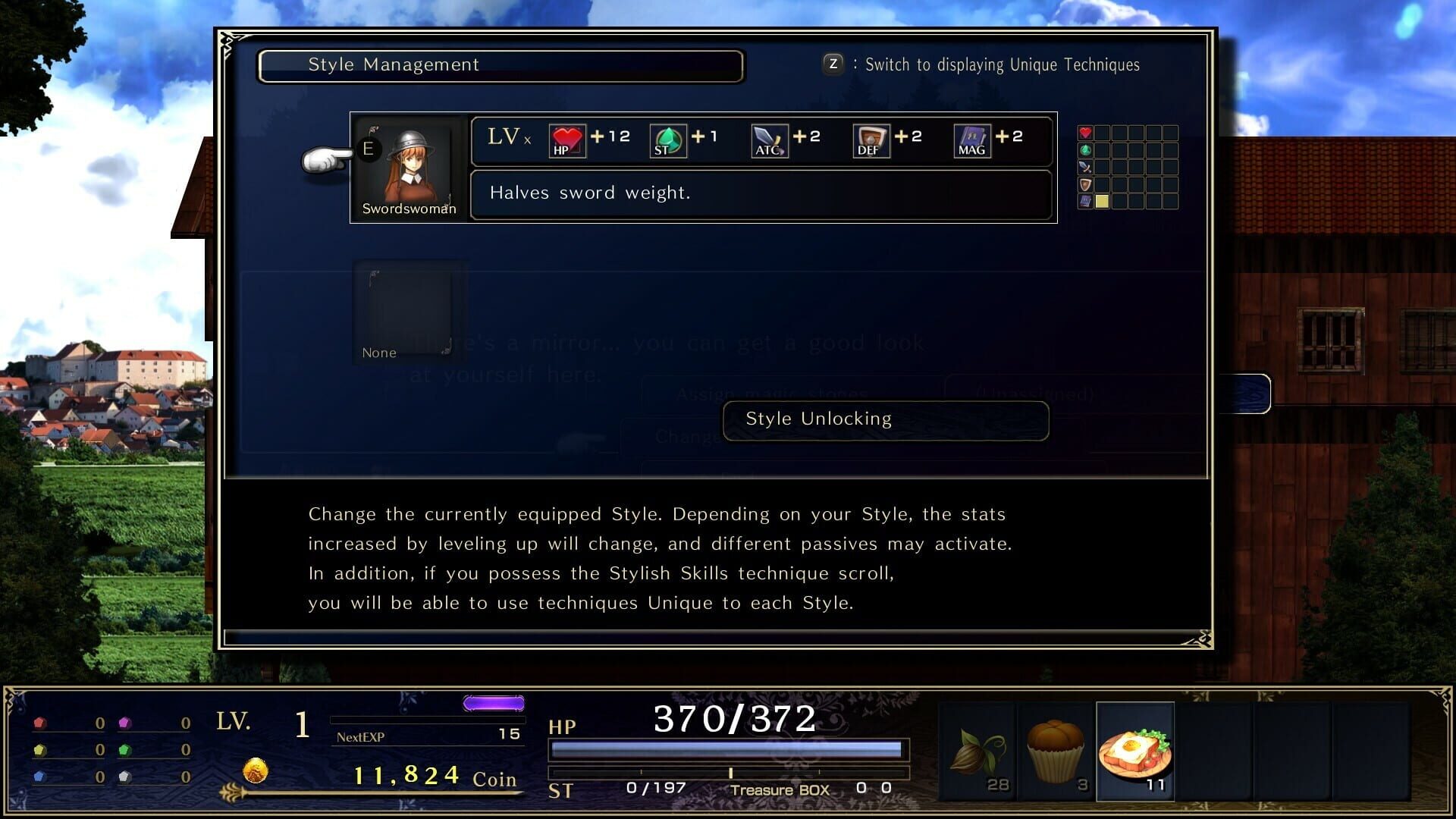 Screenshot for Astlibra Revision Gaiden: The Cave of Phantom Mist