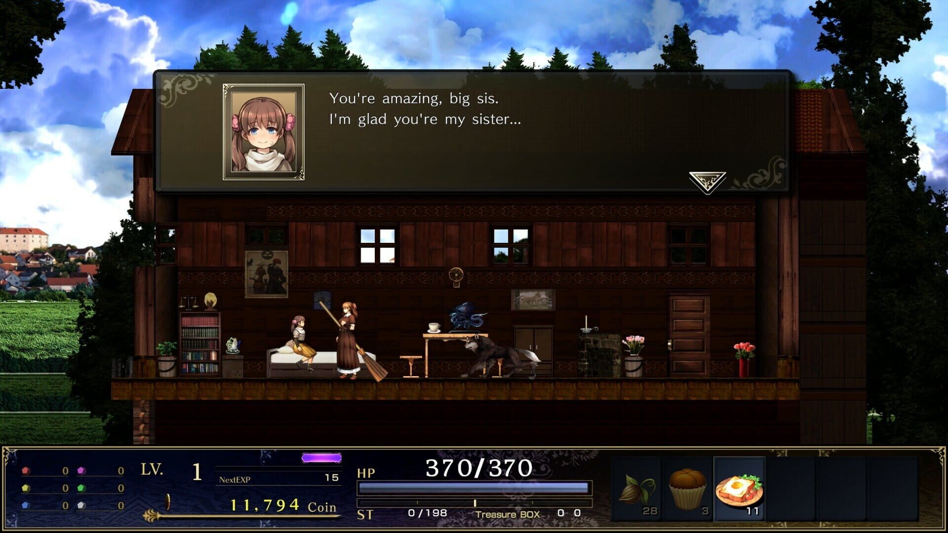 Screenshot for Astlibra Revision Gaiden: The Cave of Phantom Mist
