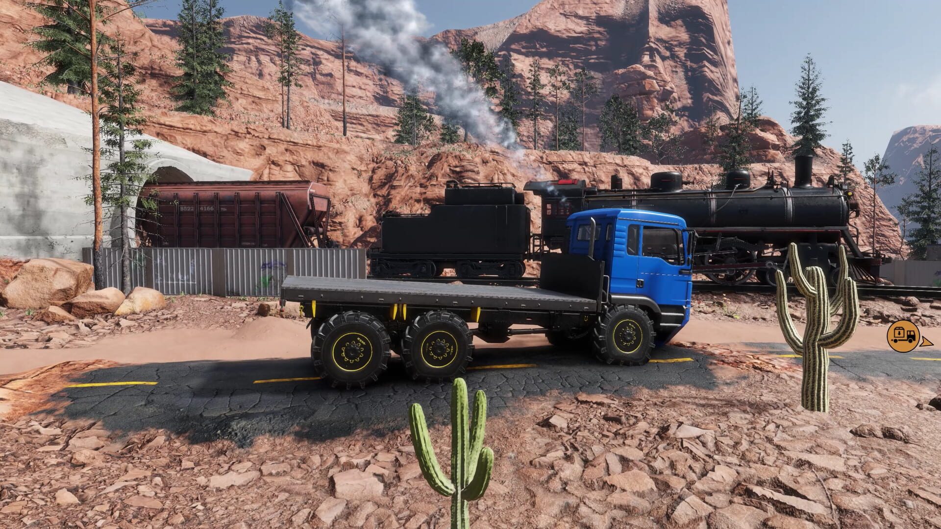 Screenshot for Offroad Truck Simulator: Heavy Duty Challenge