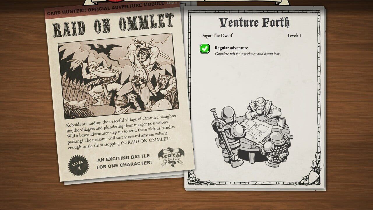 Screenshot for Card Hunter