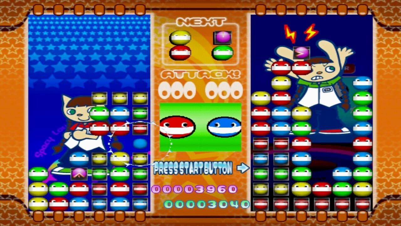 Screenshot for Pop'n Taisen Puzzle Dama Online