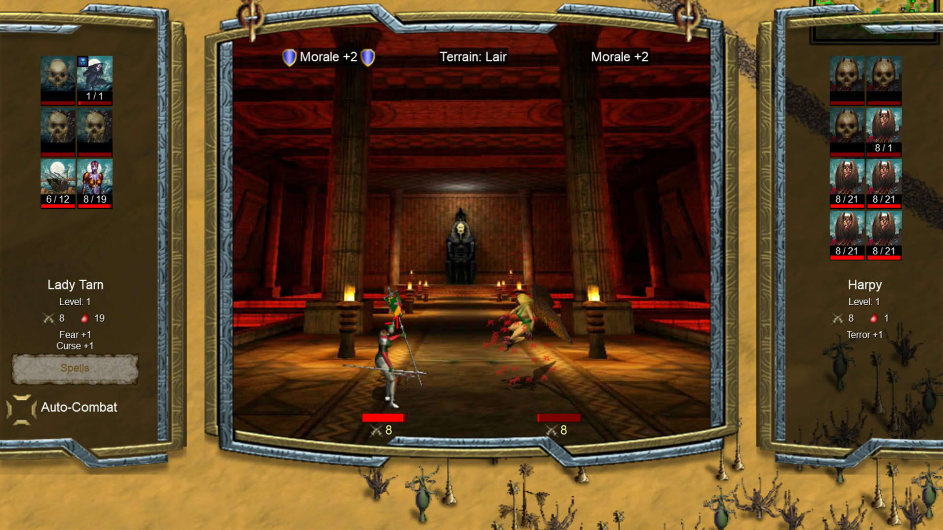 Screenshot for Warlords IV: Heroes of Etheria