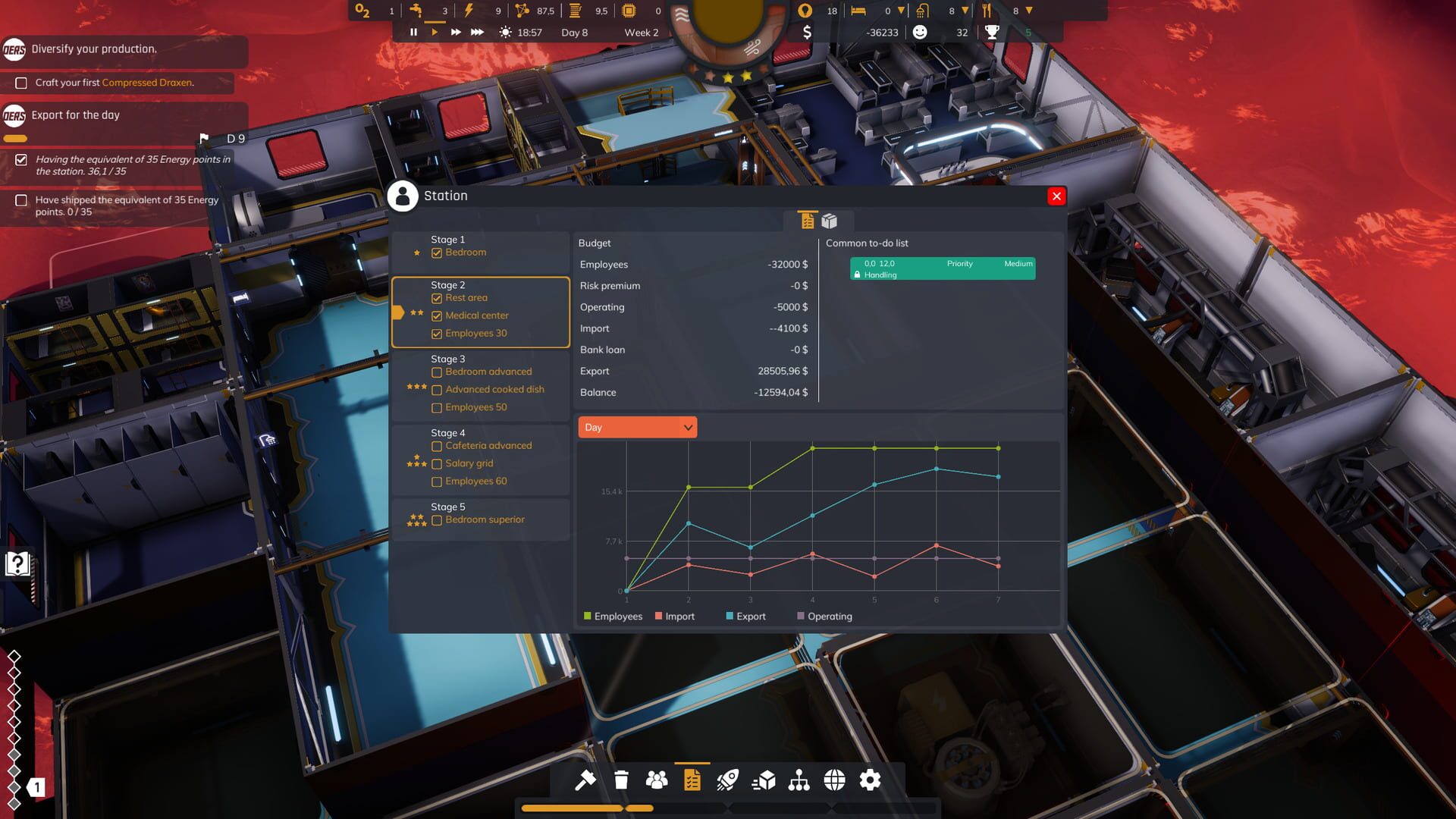 Screenshot for Space Drilling Station