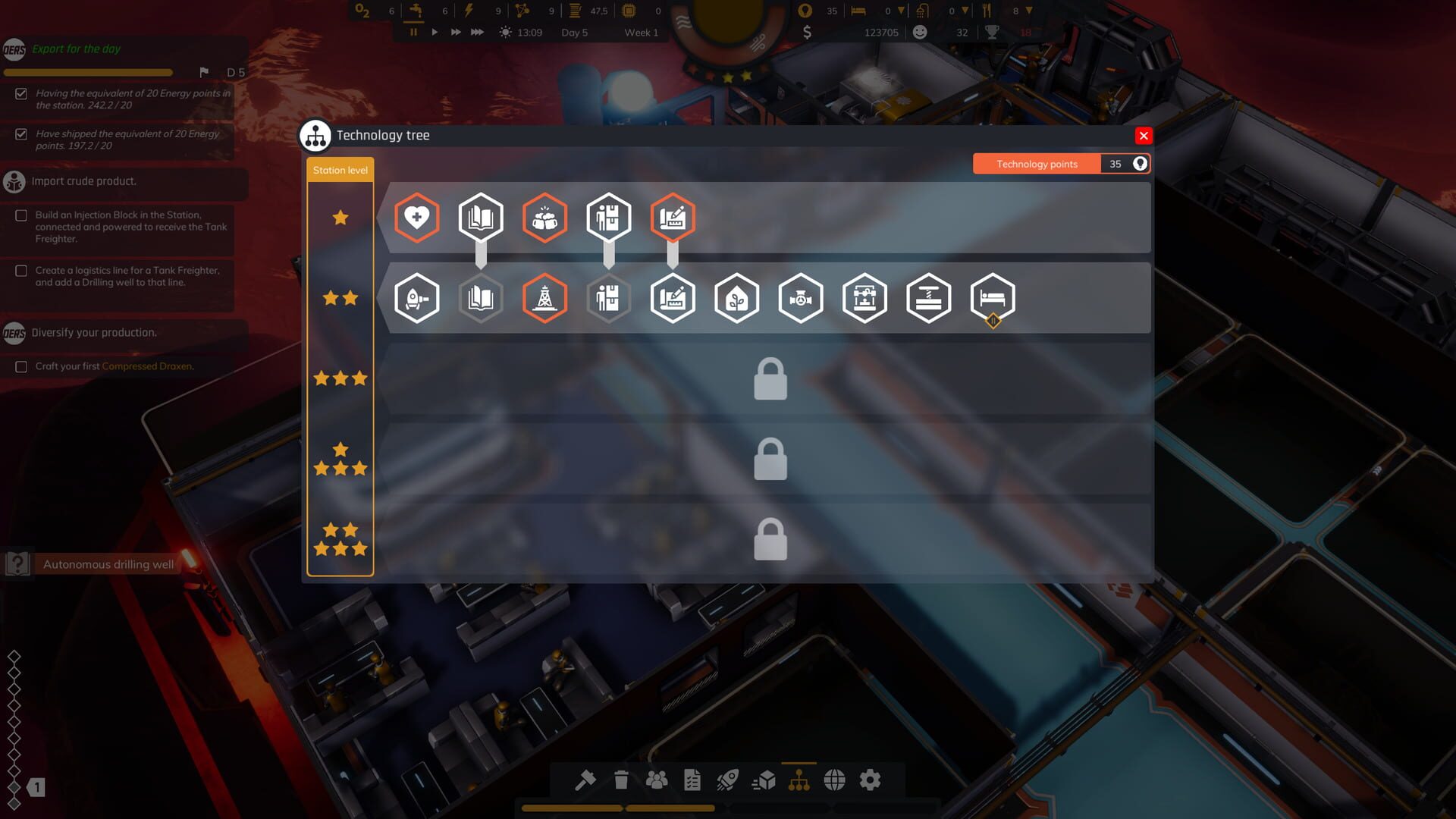 Screenshot for Space Drilling Station