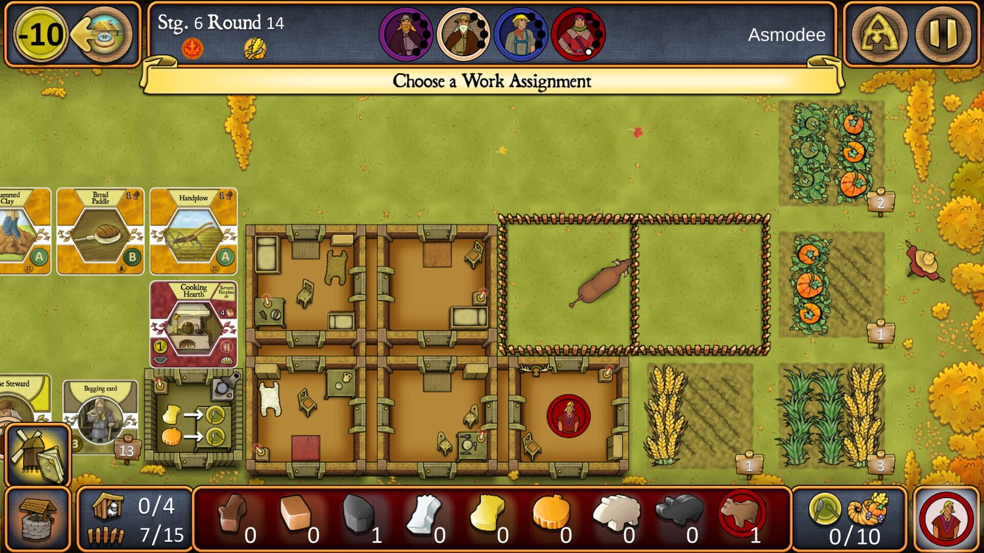 Screenshot for Agricola Revised Edition
