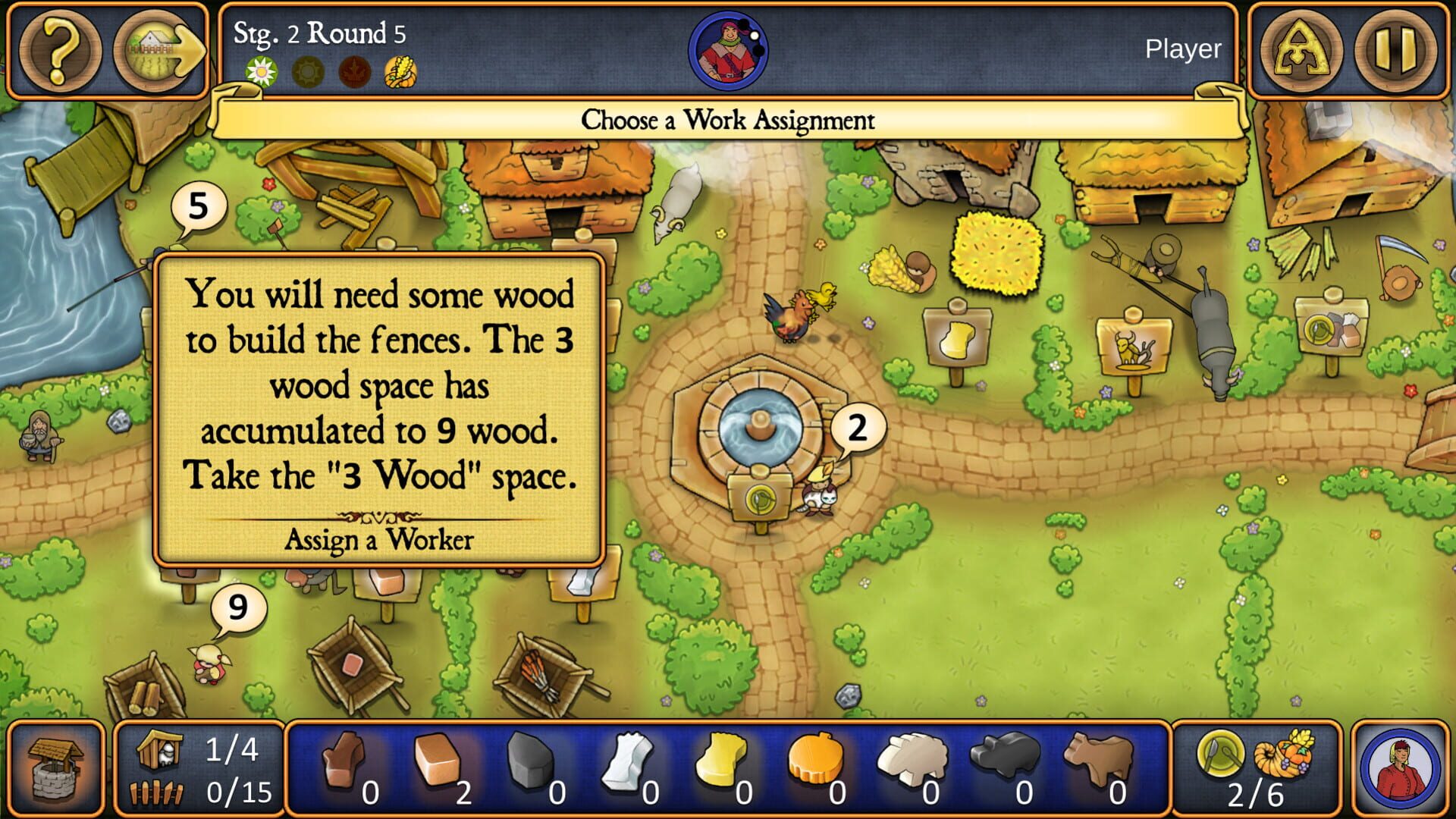 Screenshot for Agricola Revised Edition