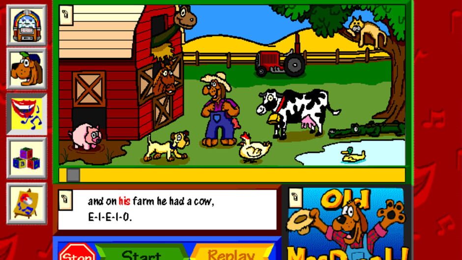 Screenshot for Gus and the Cyberbuds: Sing, Play & Paint-A-Long