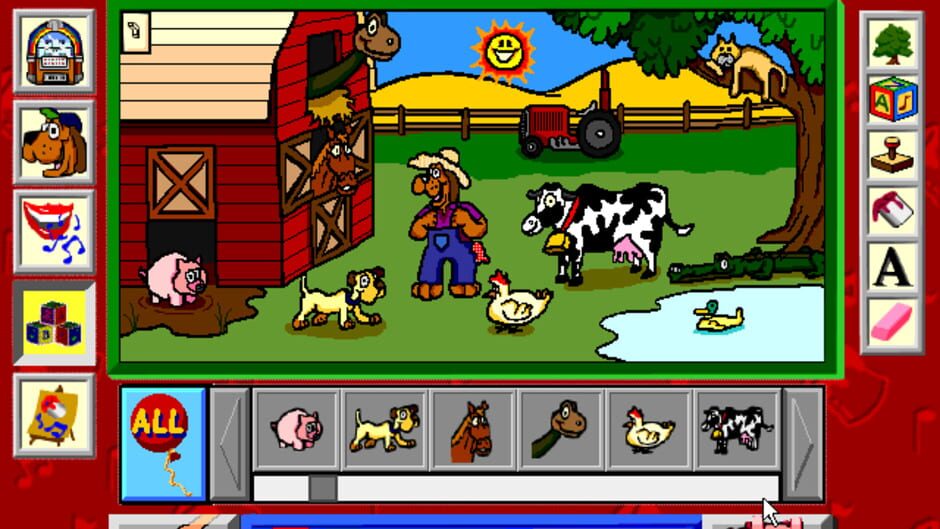 Screenshot for Gus and the Cyberbuds: Sing, Play & Paint-A-Long
