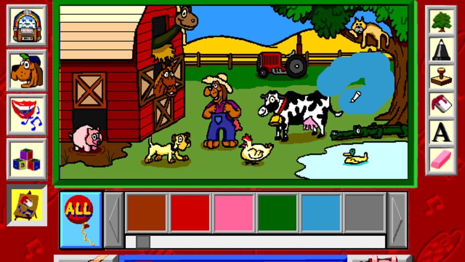 Screenshot for Gus and the Cyberbuds: Sing, Play & Paint-A-Long