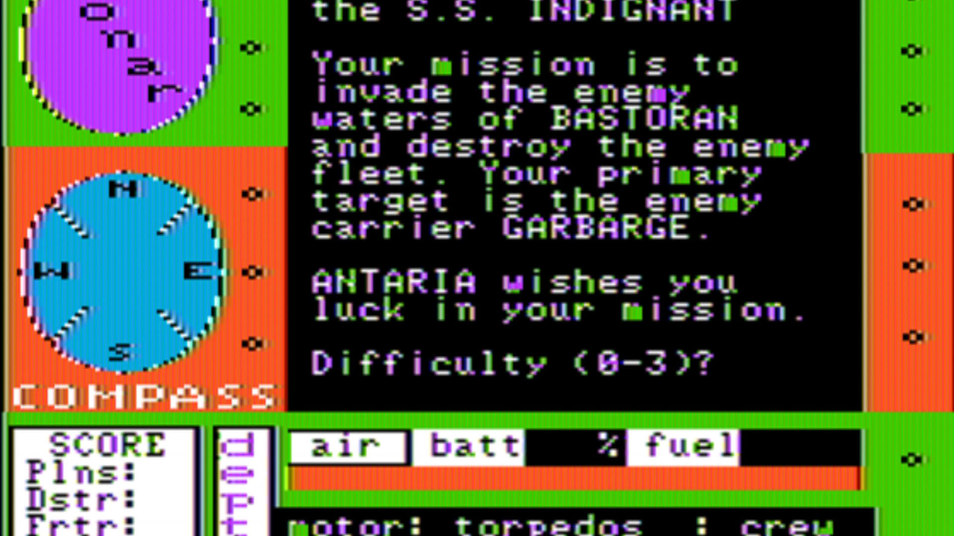 Screenshot for U-Boat Command