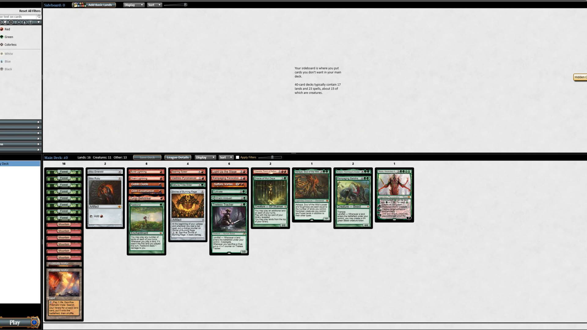 Screenshot for Magic: The Gathering Online