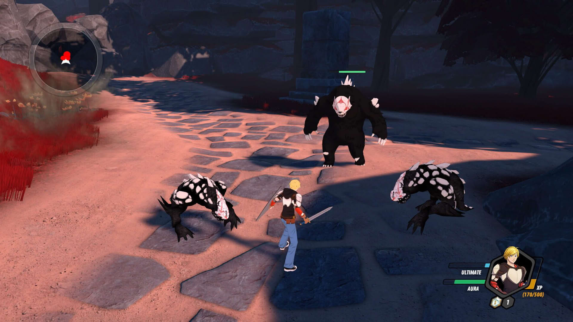 Screenshot for RWBY: Grimm Eclipse - JNPR