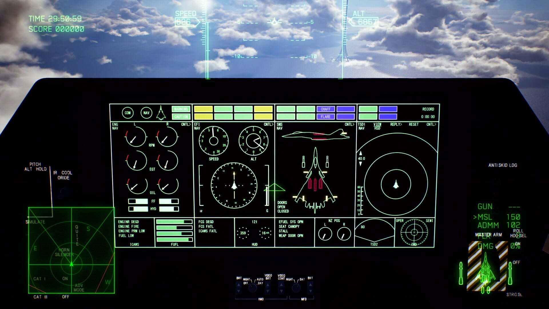 Screenshot for Ace Combat 7: Skies Unknown - CFA-44 Nosferatu Set