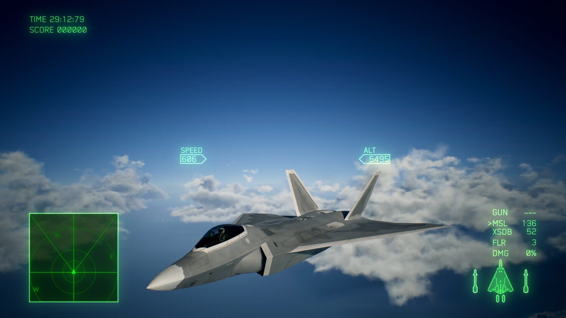 Screenshot for Ace Combat 7: Skies Unknown - FB-22 Strike Raptor Set