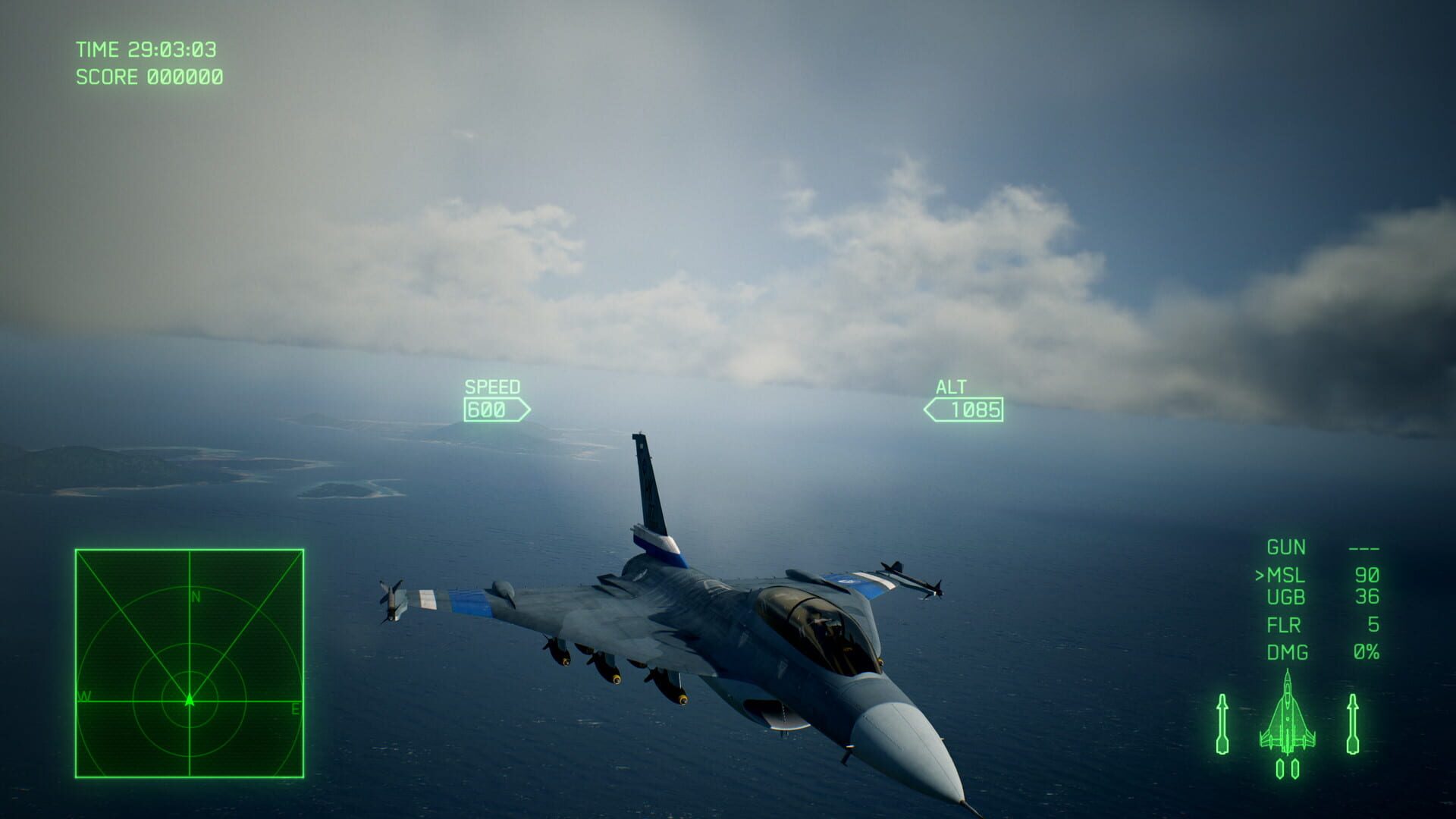 Screenshot for Ace Combat 7: Skies Unknown - F-16XL Set
