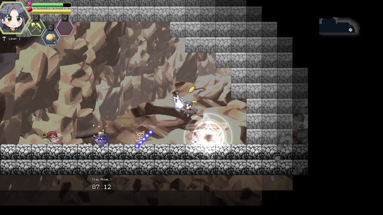 Screenshot for Momoyo to Tsukasa no Dig Dig Adventure