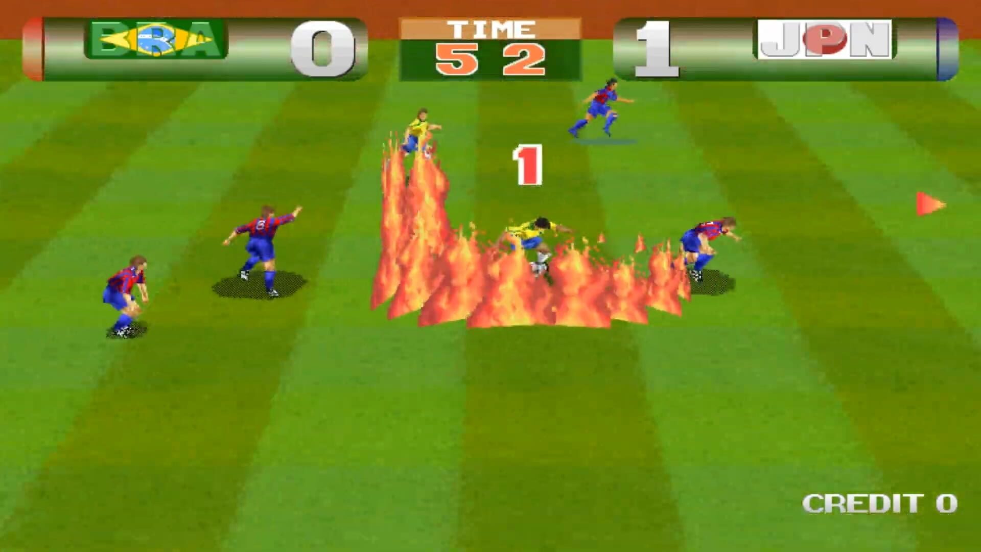 Screenshot for Tecmo World Cup '98