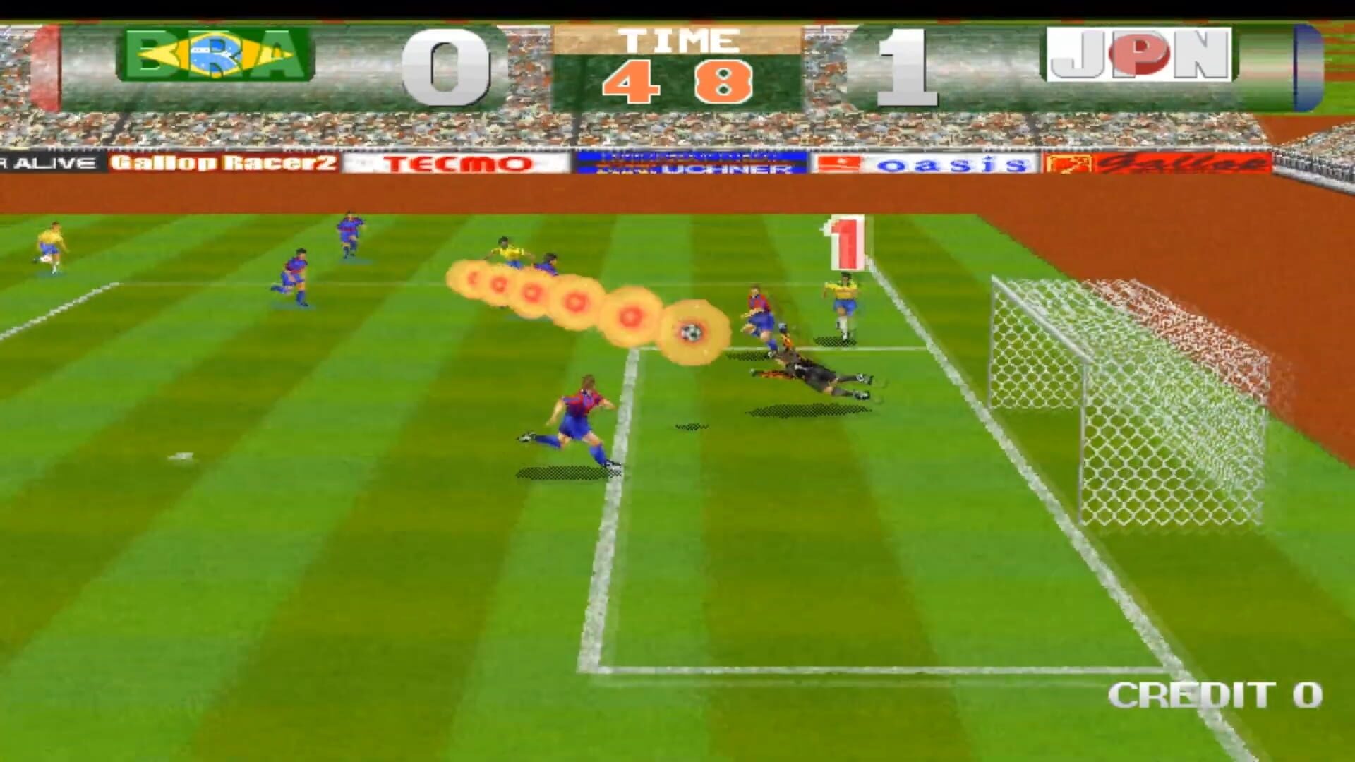 Screenshot for Tecmo World Cup '98