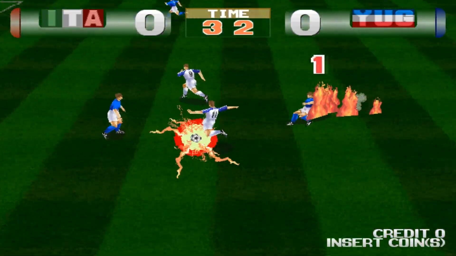 Screenshot for Tecmo World Cup '98