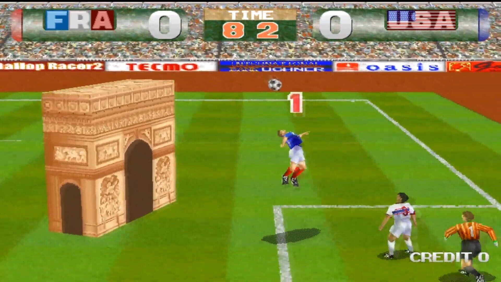 Screenshot for Tecmo World Cup '98