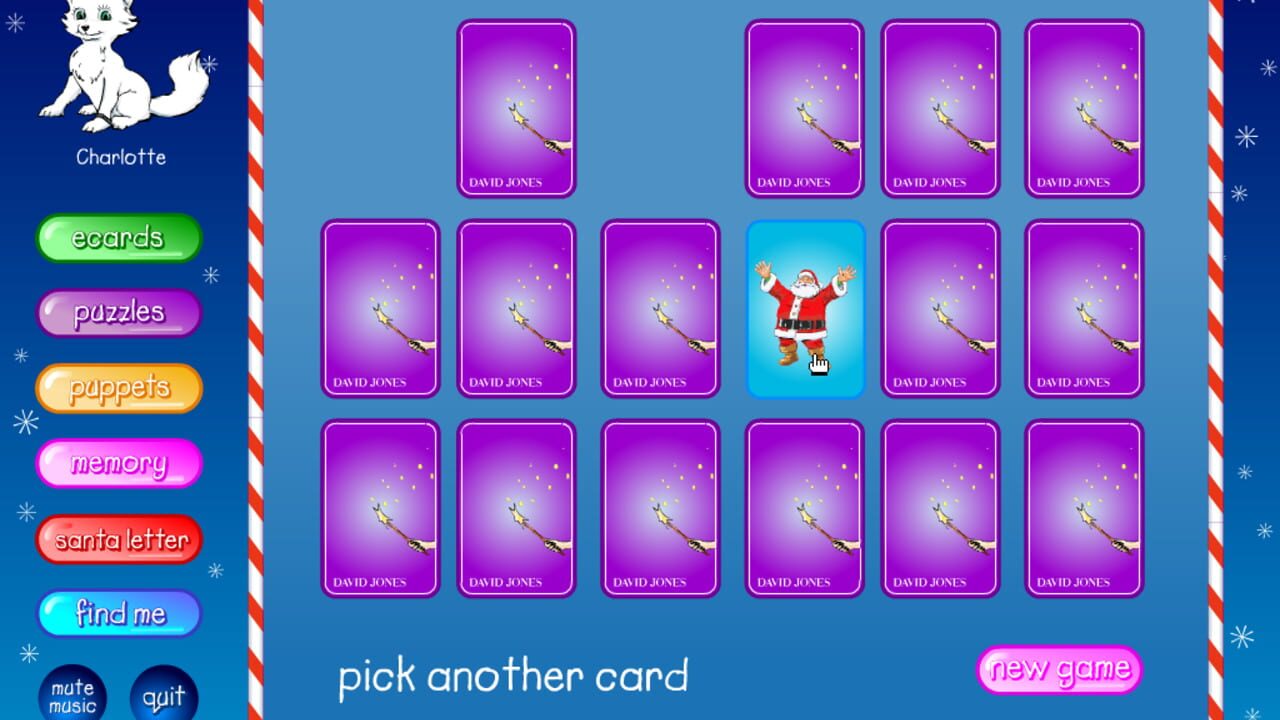 Screenshot for David Jones: Merry Christmas CD-ROM