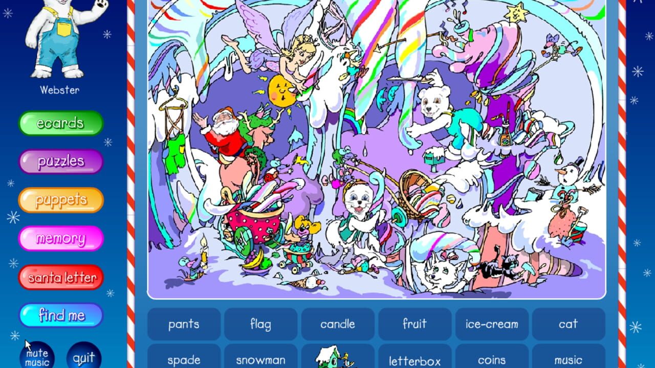 Screenshot for David Jones: Merry Christmas CD-ROM