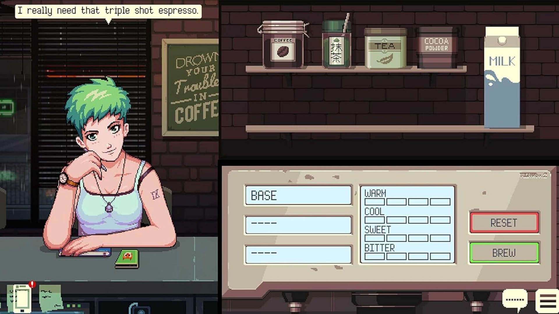 Screenshot for Coffee Talk
