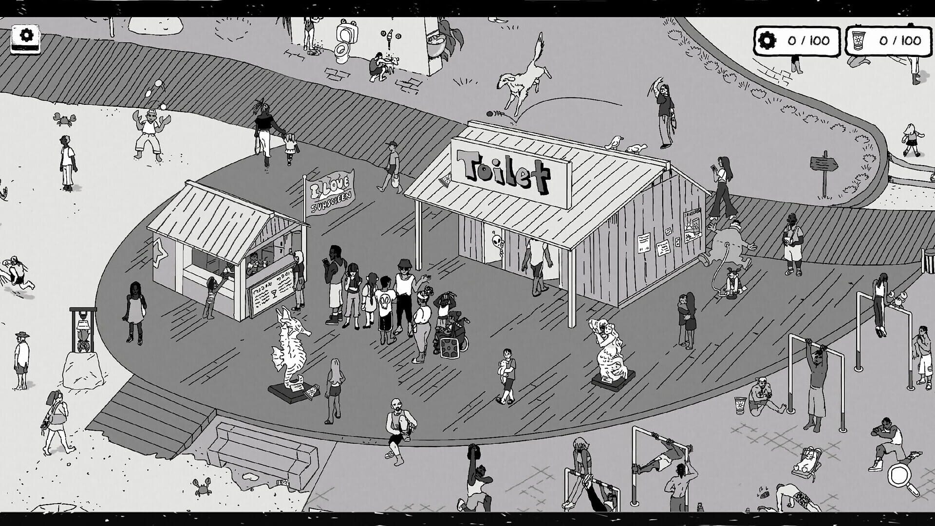Screenshot for 100 Hidden Kooky: Sand & Sun