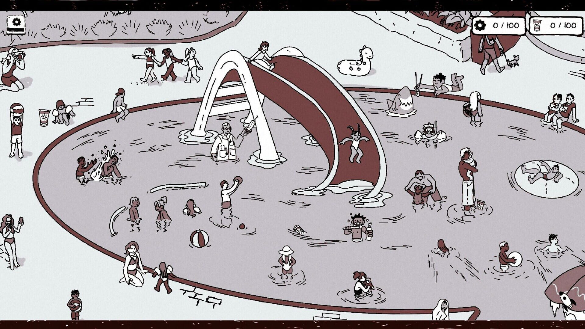 Screenshot for 100 Hidden Kooky: Sand & Sun