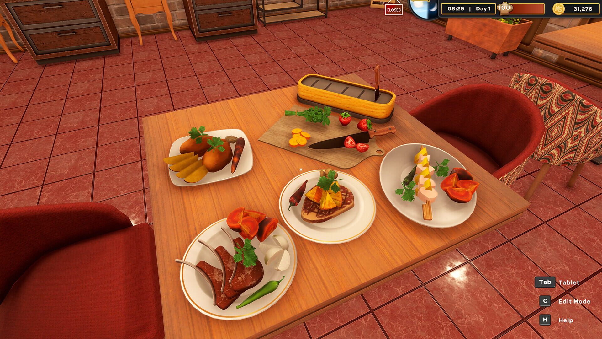 Screenshot for Kebab Chefs!: Restaurant Simulator