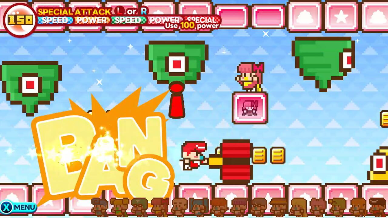 Screenshot for Pixel Game Maker Series: LunLun Superherobabys DX