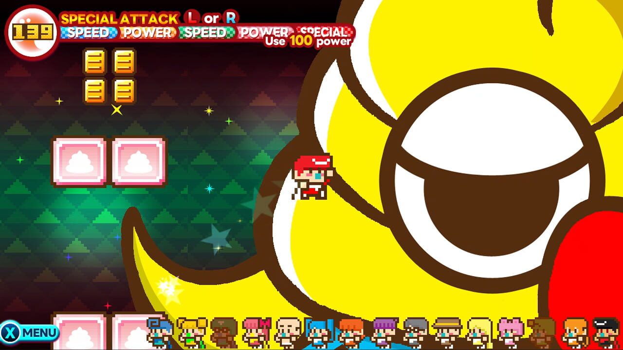 Screenshot for Pixel Game Maker Series: LunLun Superherobabys DX