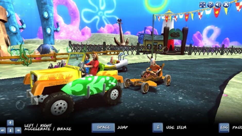 Screenshot for Nick Racers Revolution 3D