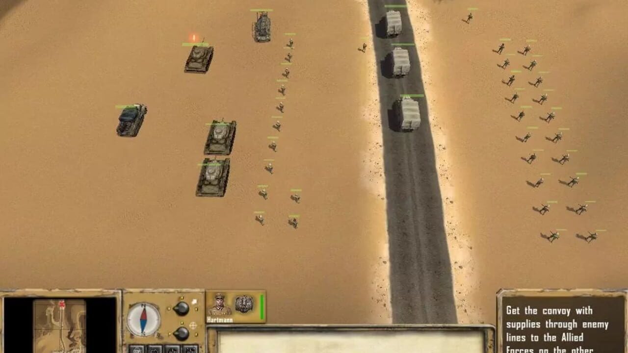 Screenshot for Afrika Korps vs Desert Rats