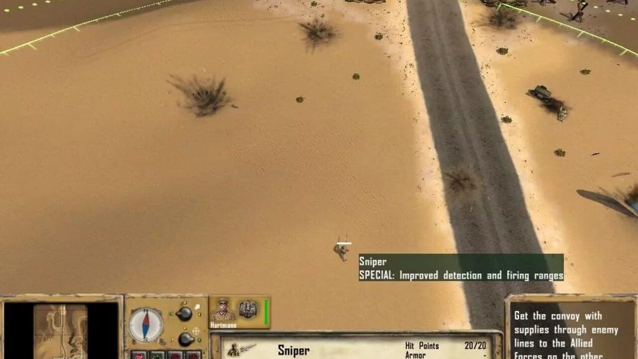 Screenshot for Afrika Korps vs Desert Rats