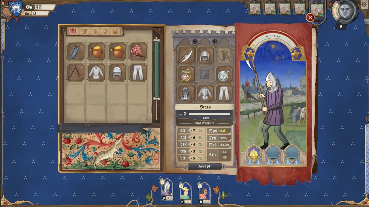 Screenshot for Knights of Fresco