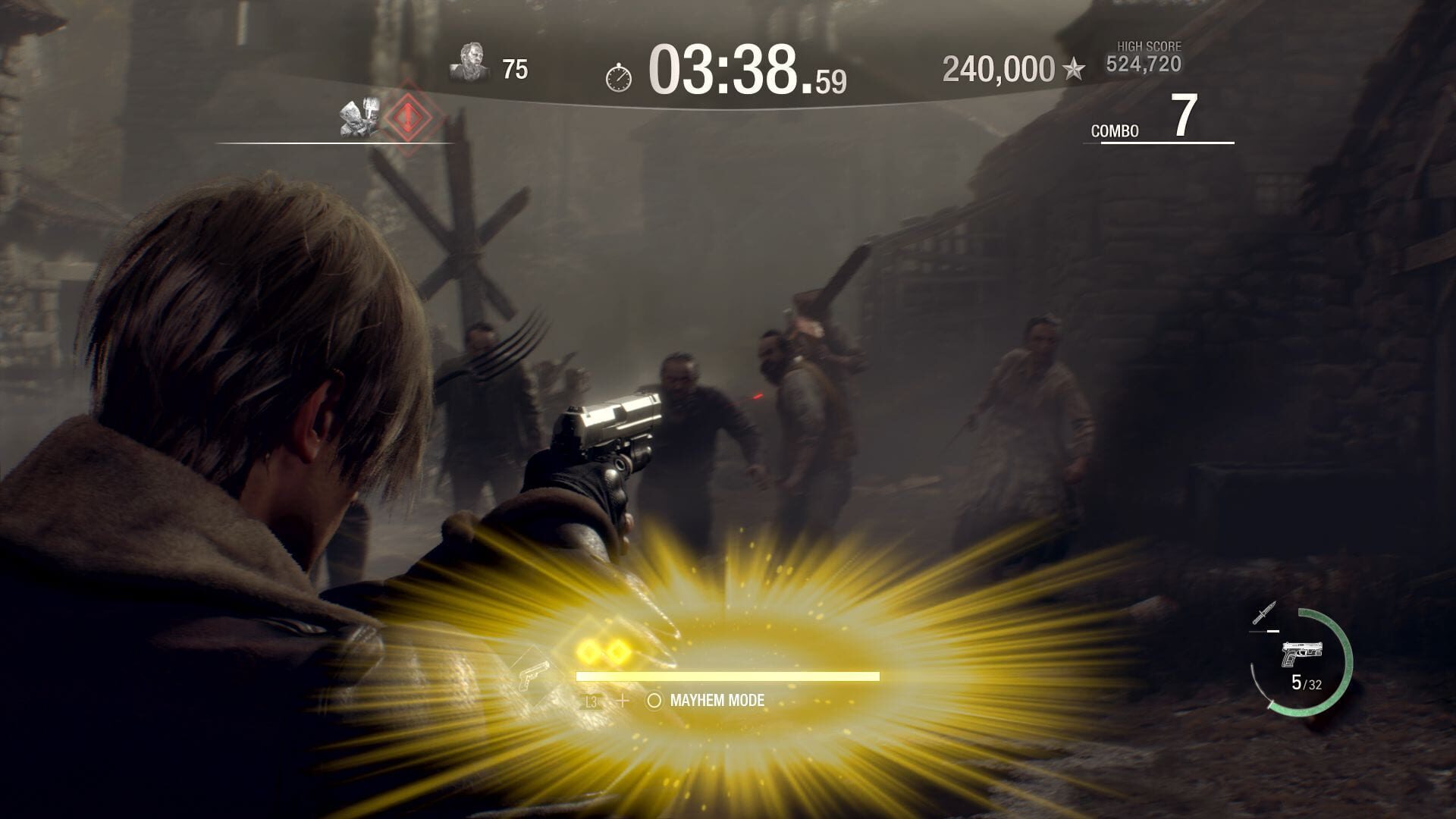 Screenshot for Resident Evil 4: The Mercenaries