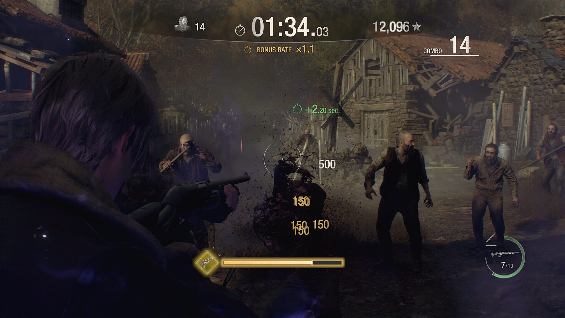 Screenshot for Resident Evil 4: The Mercenaries