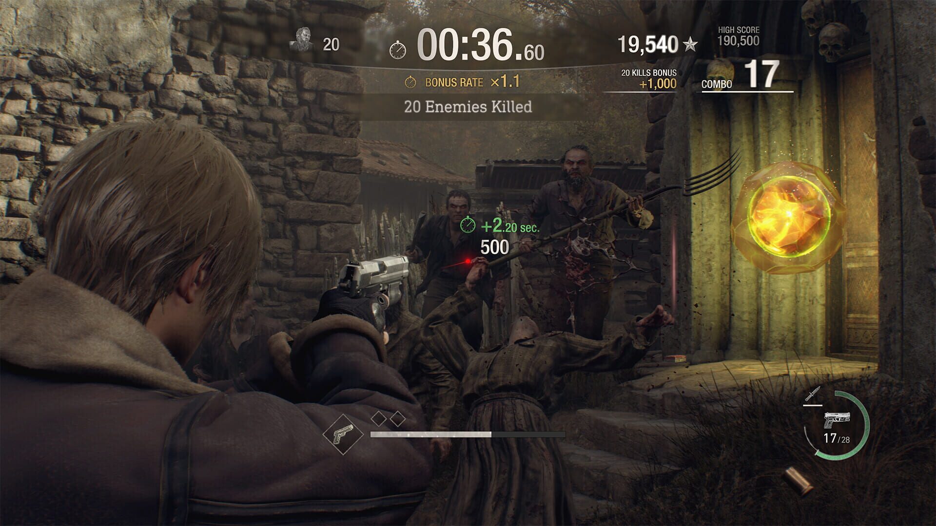 Screenshot for Resident Evil 4: The Mercenaries