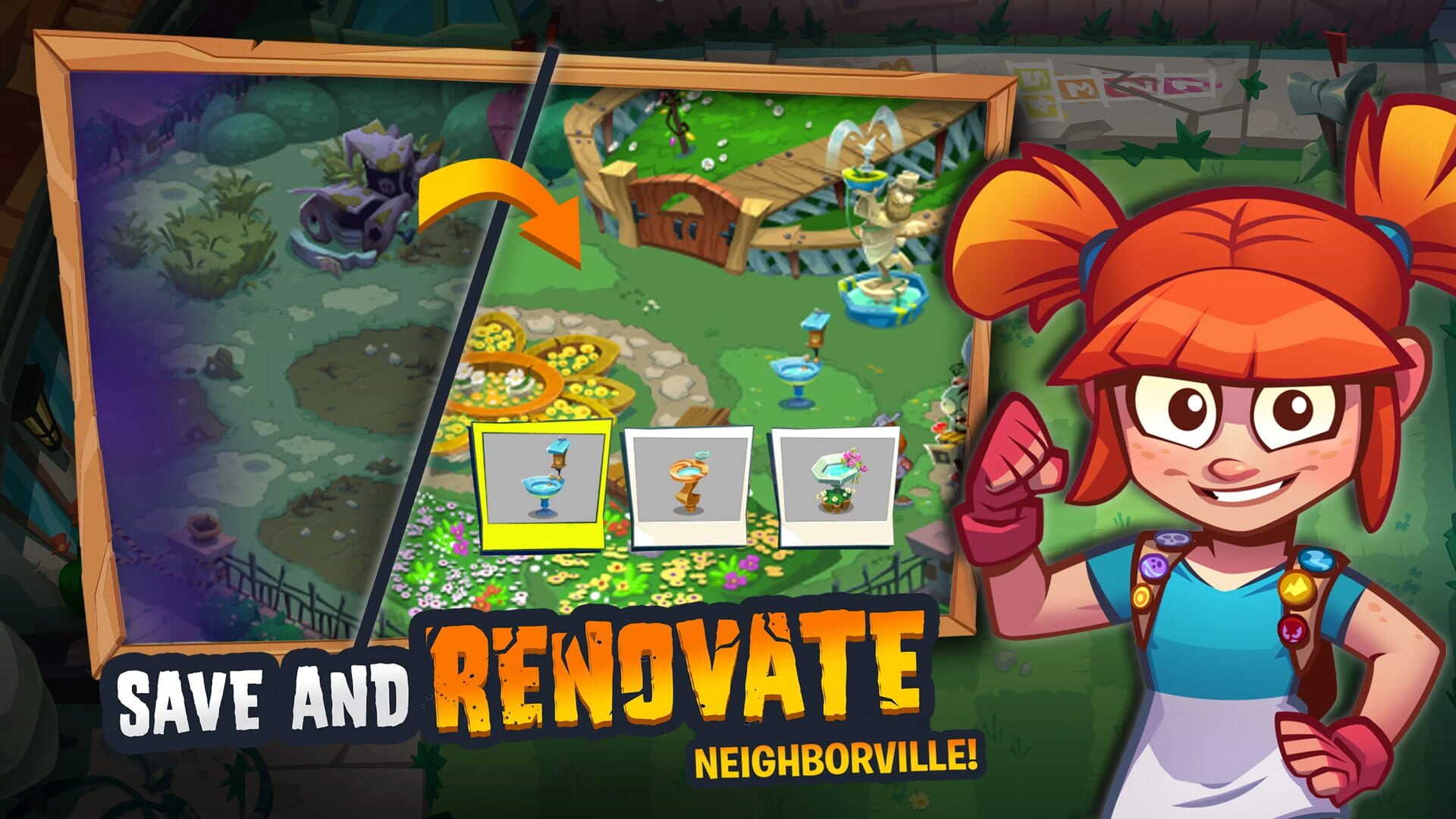 Screenshot for Plants vs. Zombies 3: Welcome to Zomburbia