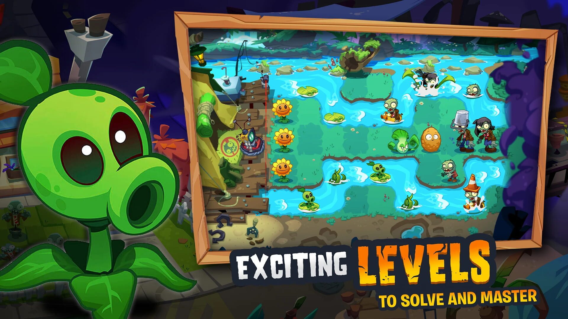 Screenshot for Plants vs. Zombies 3: Welcome to Zomburbia