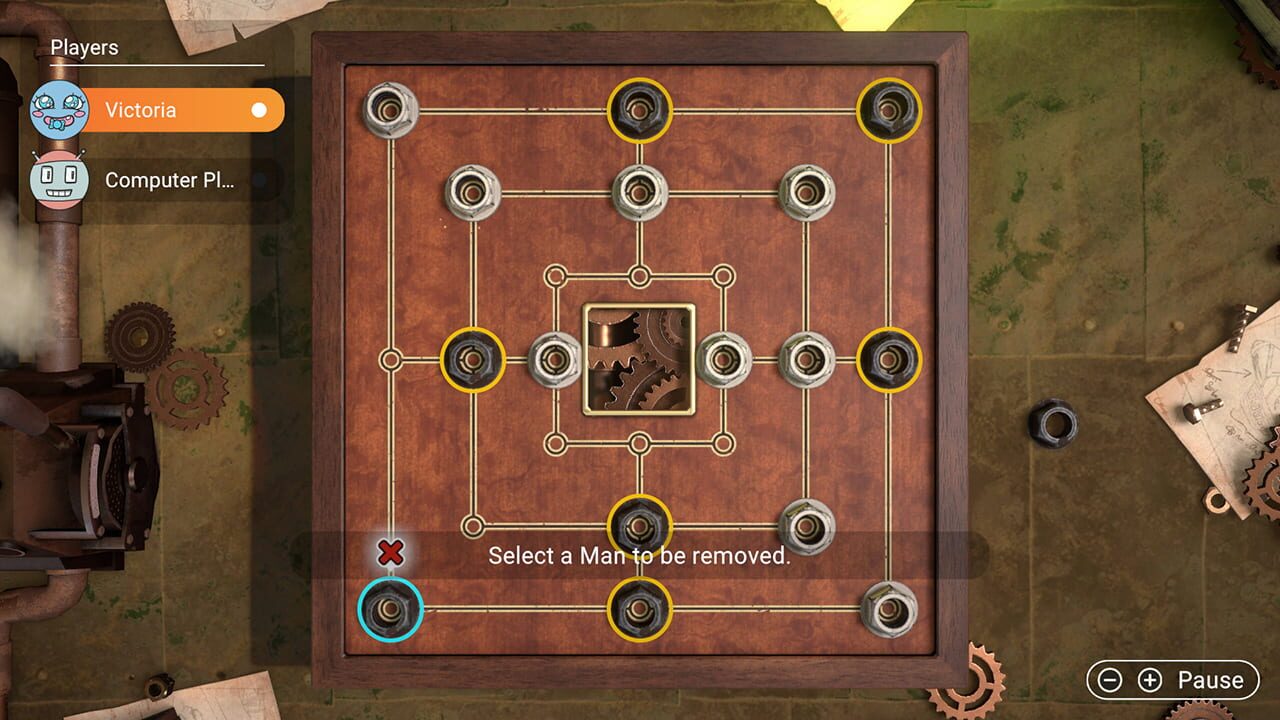Screenshot for 3in1 Game Collection: Backgammon + Checkers + Mills