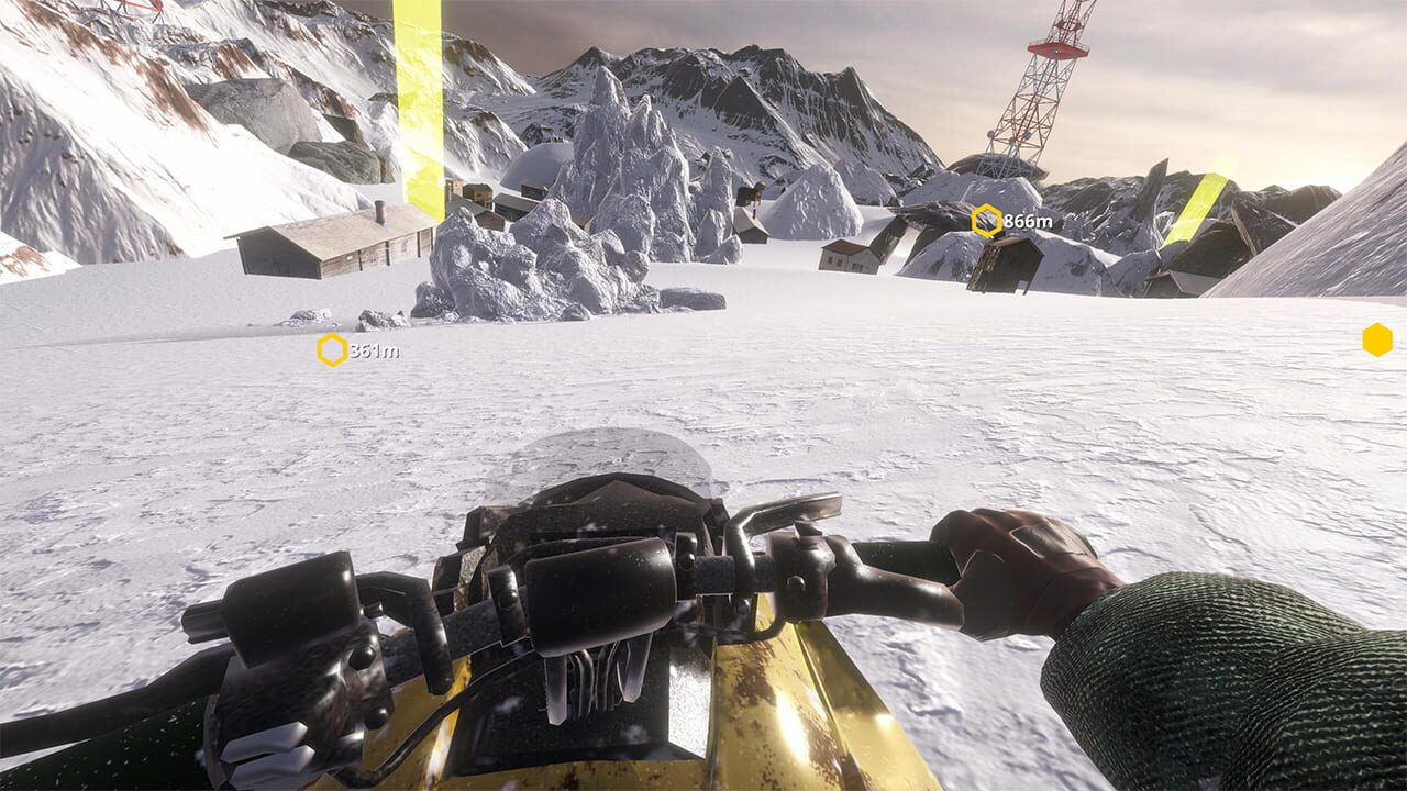 Screenshot for Snow Moto: Racing Adventure