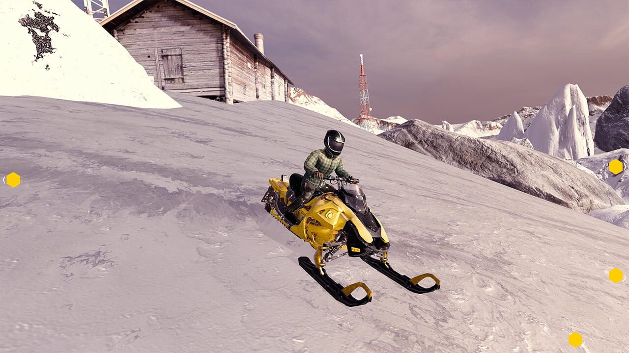 Screenshot for Snow Moto: Racing Adventure