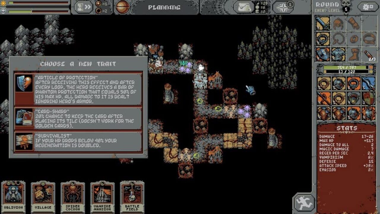 Screenshot for Loop Hero
