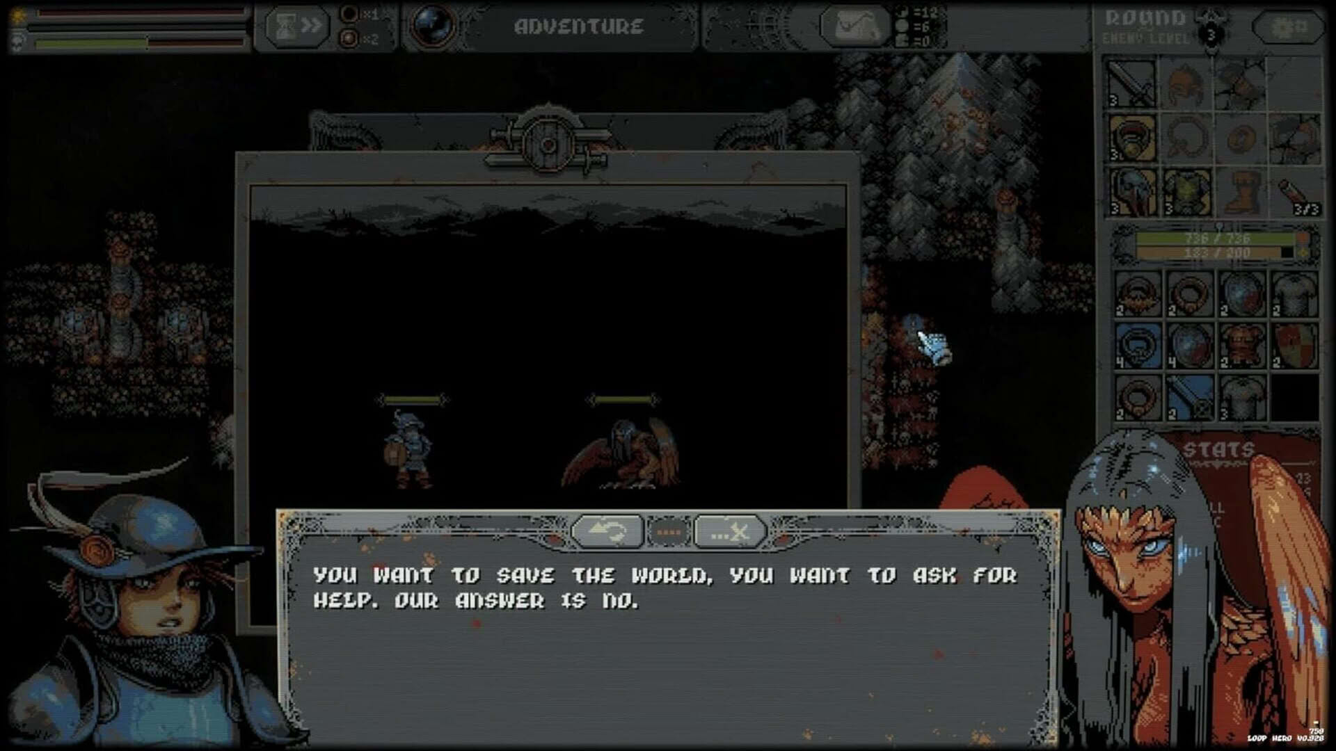 Screenshot for Loop Hero