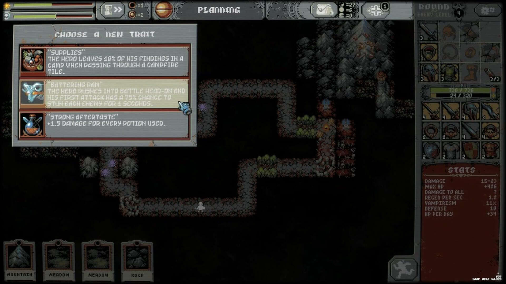 Screenshot for Loop Hero