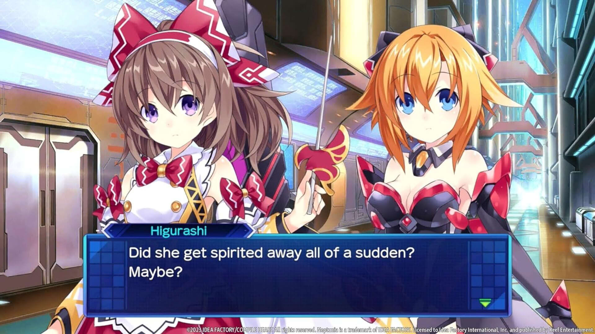 Screenshot for Neptunia: Sisters vs. Sisters